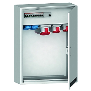 картинка Корпус для накладного монтажа - Распределитель, нерж.сталь, корпус для накладного монтажа