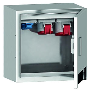 картинка Корпус для накладного монтажа - Распределитель, нерж.сталь, корпус для накладного монтажа