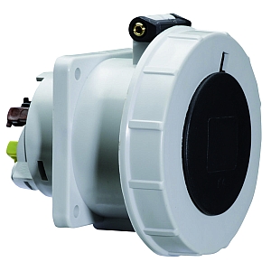 картинка Панельная розетка прямая - Фланец 75x75, крепление 60x60