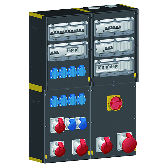 Комбинационный модуль настенный из твердой резины