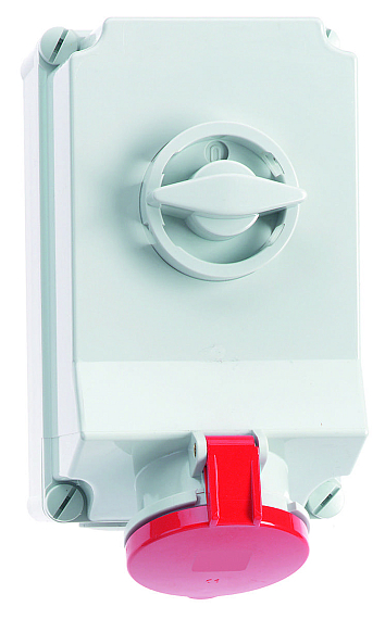 Настенная розетка с выключ. - Размер корпуса 260x160