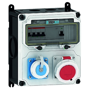 картинка Настенный распред. пластмасса Комбинационный модуль VARIABOX -M  из поликарбоната - VARIABOX - M
