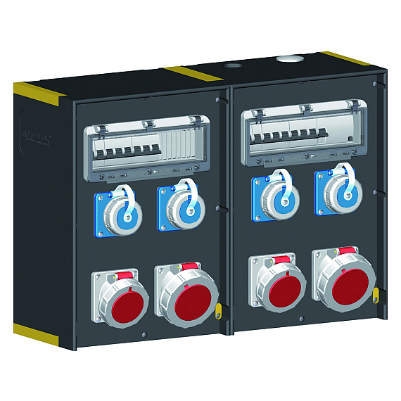 Комбинационный модуль настенный из твердой резины