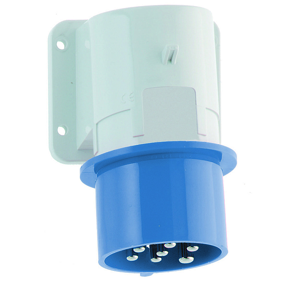 Накладная вилка - 7-пол. без откидной крышки