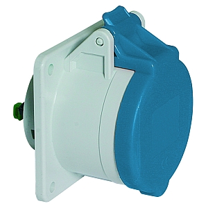 картинка Панельная розетка прямая - Фланец 75x75, крепление 60x60