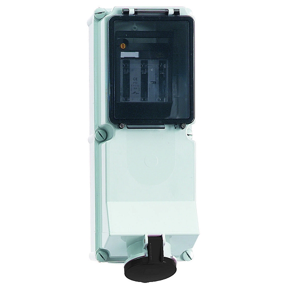 Настенная розетка с предохранителем - с предохранителем-разъединителем нагрузки NH00, размер корпуса 460x180