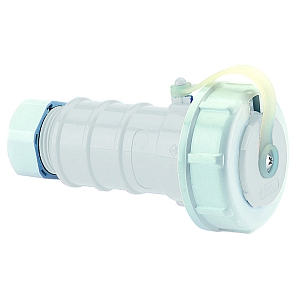 картинка Кабельная розетка Schuko с заземл. контактом - с резьбовым соединением и байонетной крышкой