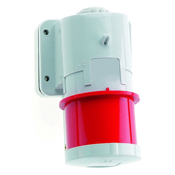 Настенная вилка - с откидной крышкой