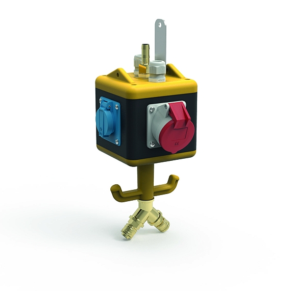 UNI - BLOCK, подвесной модуль из твердой резины