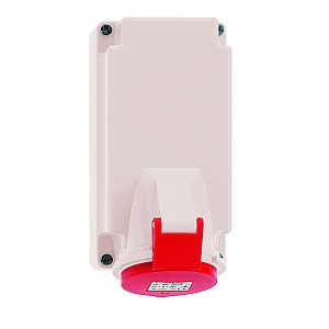 картинка Настенная розетка, хим. стойкость - Размер корпуса 170x90