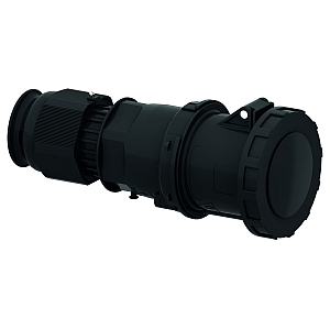 картинка Кабельная розетка черная для сценического оборудования и театра