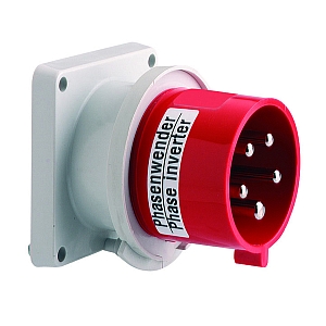 картинка Панельная вилка-фазоинвертор прямая - Фланец 85x85, крепление 70x70