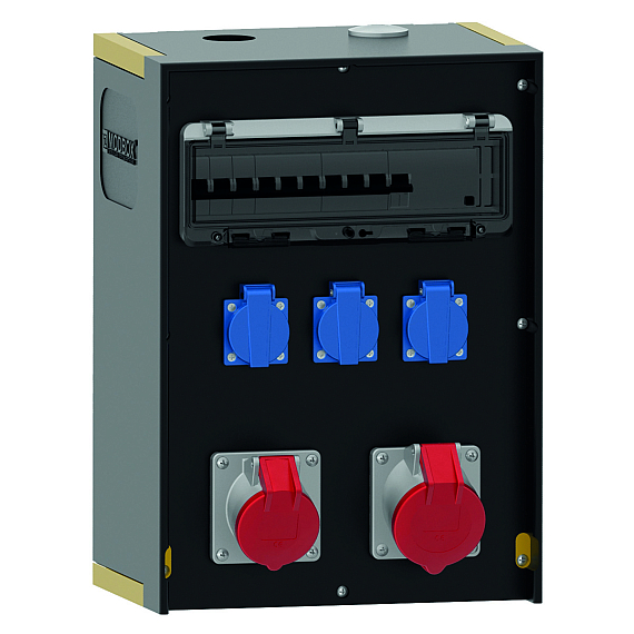 Комбинационный модуль настенный из твердой резины