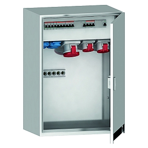 картинка Корпус для накладного монтажа - Распределитель, нерж.сталь, корпус для накладного монтажа