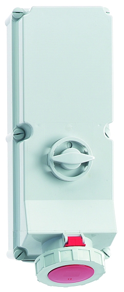 Настенная розетка с выключ. - Размер корпуса 460x180