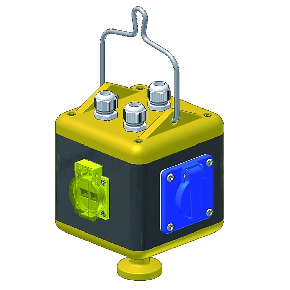 UNI - BLOCK, подвесной модуль из твердой резины