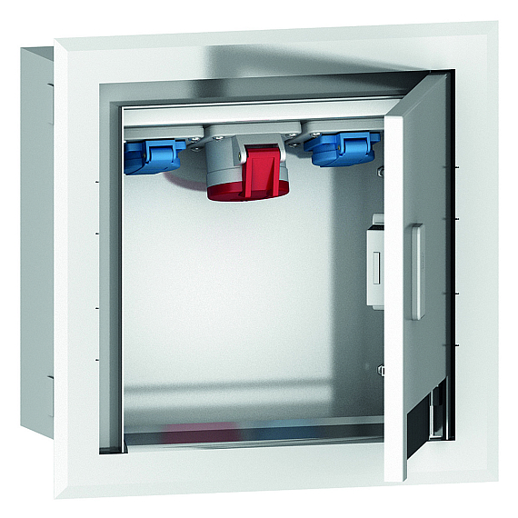 Корпус для накладного монтажа - Распределитель, нерж.сталь, корпус для накладного монтажа