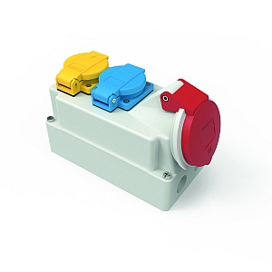 картинка Настенная комбинированная розетка