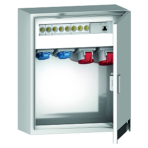 картинка Корпус для накладного монтажа - Распределитель, нерж.сталь, корпус для накладного монтажа