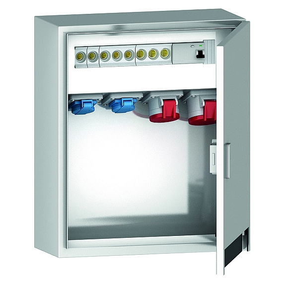 Корпус для накладного монтажа - Распределитель, нерж.сталь, корпус для накладного монтажа