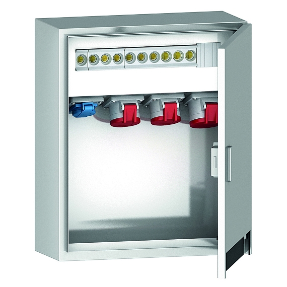 Корпус для накладного монтажа - Распределитель, нерж.сталь, корпус для накладного монтажа