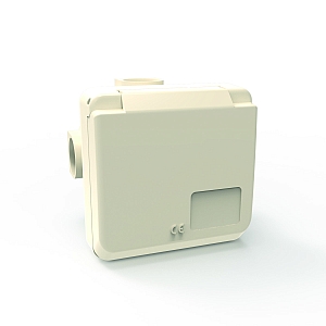 картинка Розетка для скрытого монтажа - Фланец 90x90