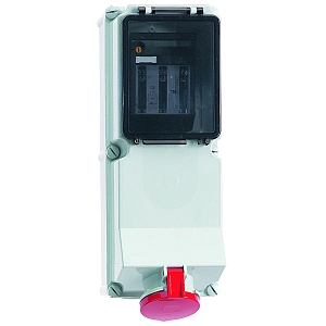 картинка Настенная розетка с предохранителем - с предохранителем-разъединителем нагрузки NH00, размер корпуса 460x180