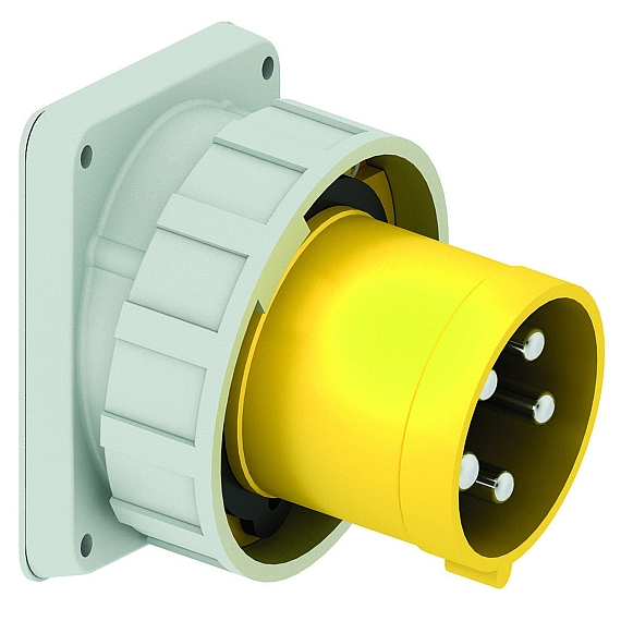 Панельная вилка с наклоном - Фланец 130x120, крепление 108x100