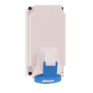 картинка Настенная розетка, хим. стойкость - Размер корпуса 170x90