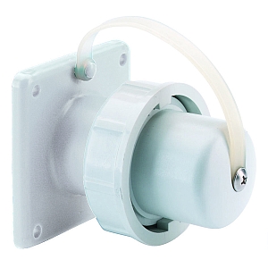 картинка Панельная вилка - с крышкой, фланец 75x75