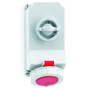 картинка Настенная розетка с выключ. - Размер корпуса 225x118