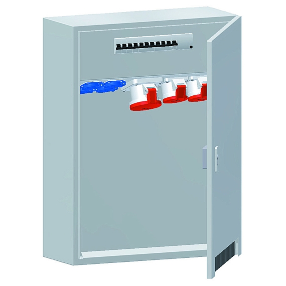 Корпус для накладного монтажа - Распределитель, нерж.сталь, корпус для накладного монтажа