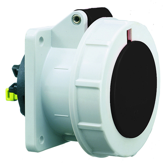 Панельная розетка прямая - Фланец 75x75, крепление 60x6