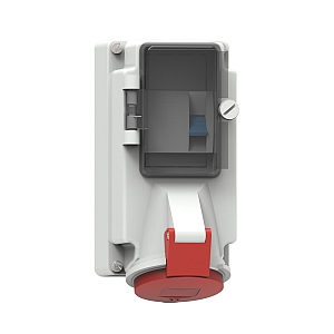 картинка Настенная розетка  с УЗО, размер корпуса 170x90