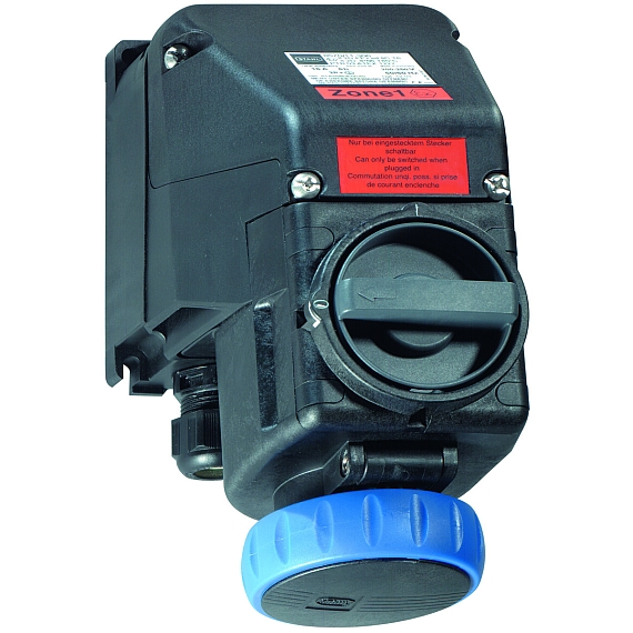 Настенная розетка взрывозащищенная - Зона 1 и 21