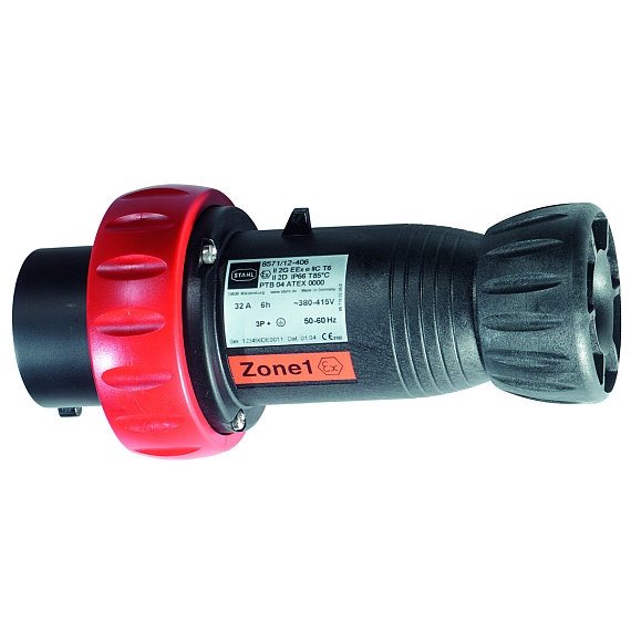 Взрывозащищенная вилка - Зона 1 и 21