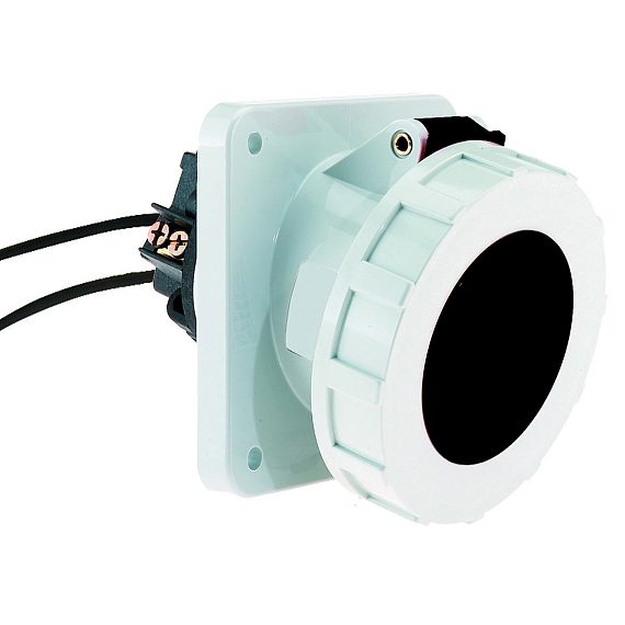 Панельная розетка с наклоном