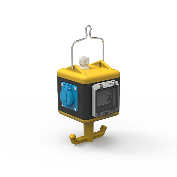 UNI - BLOCK, подвесной модуль из твердой резины