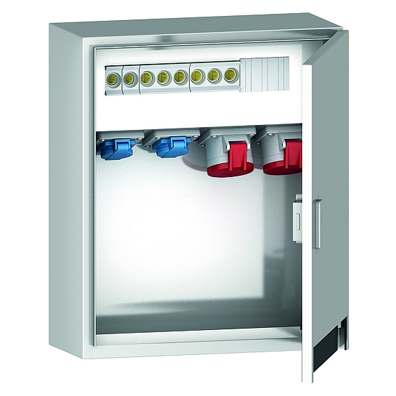 Корпус для накладного монтажа - Распределитель, нерж.сталь, корпус для накладного монтажа