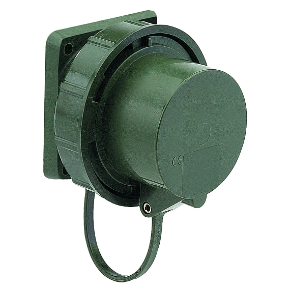 Панельная вилка прямая TN - Фланец 110x106, крепление 90x90