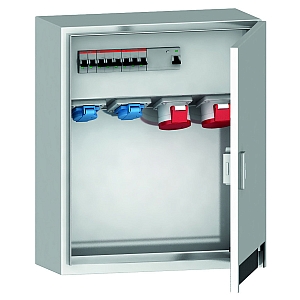 картинка Корпус для накладного монтажа - Распределитель, нерж.сталь, корпус для накладного монтажа