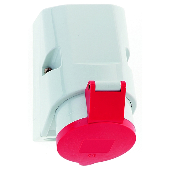 Настенная розетка - Размер корпуса 126x83