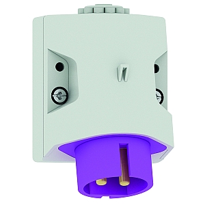 картинка Настенная вилка низкого напряжения - Размер корпуса 80x70